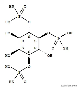 Molecular Structure of 113596-09-1 (inositol 1,4,5-triphosphorothioate)