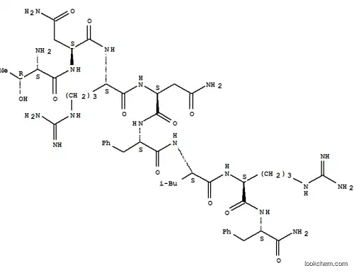 Molecular Structure of 113611-68-0 (TNRNFLRFamide)