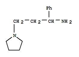 1-PHENYL-3-(PYRROLIDIN-1-YL)PROPAN-1-AMINE  CAS NO.113640-37-2