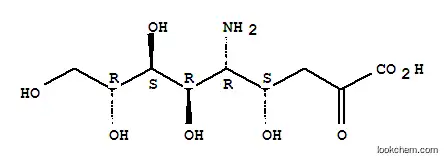 (4S,5R,6R,7S,8R)-5-amino-4,6,7,8,9-pentahydroxy-2-oxononanoic acid