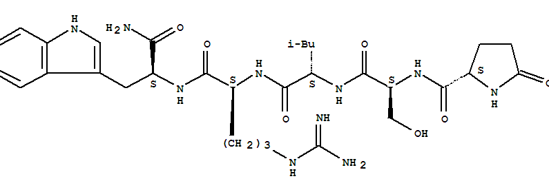L-Tryptophanamide,5-oxo-L-prolyl-L-seryl-L-leucyl-L-arginyl-