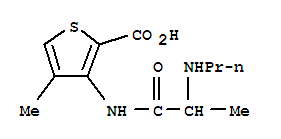2-Thiophenecarboxylicacid, 4-methyl-3-[[1-oxo-2-(propylamino)propyl]amino]-
