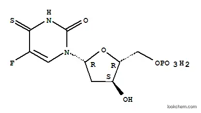 Molecular Structure of 114319-04-9 (5-fluoro-4-thio-2'-deoxyuridylate)