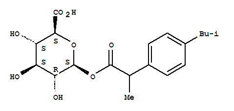 b-D-Glucopyranuronic acid, 1-[a-methyl-4-(2-methylpropyl)benzeneacetate]