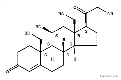 Molecular Structure of 115288-31-8 (18,19-dihydroxycorticosterone)