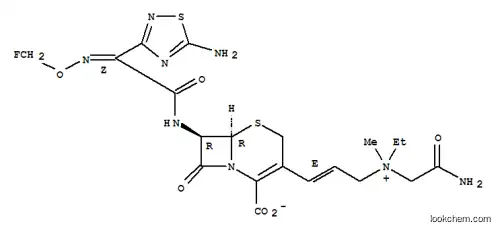 Molecular Structure of 116853-25-9 (Cefluprenam)