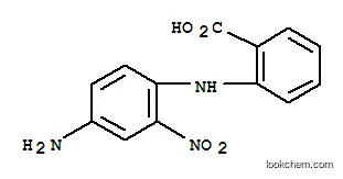 Molecular Structure of 117907-43-4 (4-Amino-2-nitrodiphenylamine-2'-carboxylic acid)