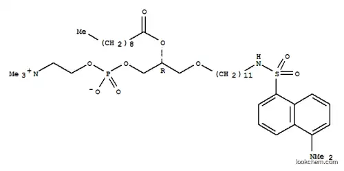 1-O-(N-Dansyl-11-amino-1-undecyl)-2-O-decanoylphosphatidylcholine
