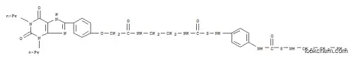 Molecular Structure of 119305-44-1 (1,3-dipropyl-8-(2-aminoethylaminothiocarbonyl-(4-aminophenyl)(aminothiocarbonyl-(2-aminoethylaminocarbonyl-(4-methoxy(phenyl)))))xanthine)