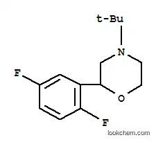Molecular Structure of 119508-55-3 (4-TERT-BUTYL-2-(2,5-DIFLUOROPHENYL)-MORPHOLINE)