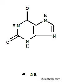 Molecular Structure of 1196-43-6 (Xanthine sodium salt)