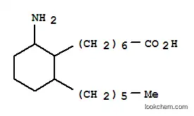 Molecular Structure of 119940-87-3 (2-(6'-carboxyhexyl)-3-n-hexylcyclohexylamine)