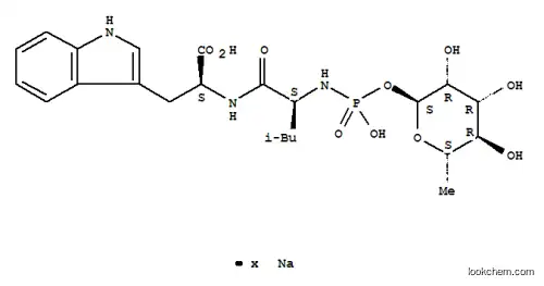Molecular Structure of 119942-99-3 (PHOSPHORAMIDON)