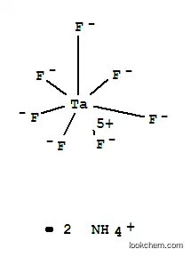 Molecular Structure of 12022-02-5 (AMMONIUM HEPTAFLUOROTANTALATE(V))