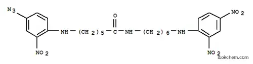 Molecular Structure of 120551-21-5 (6-(2,4-dinitrophenylamino)-1-aminohexyl-6-(4'-azido-2'-nitrophenylamino)hexanoate)