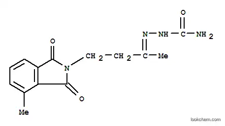 Molecular Structure of 120592-98-5 (1-N-3-methylphthalimidobutan-3-semicarbazone)
