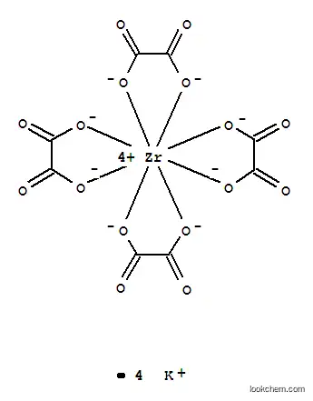 Molecular Structure of 12083-35-1 (POTASSIUM TETRAOXALATOZIRCONATE(IV)  99&)