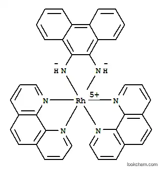Molecular Structure of 121174-96-7 (Bis-ppq-Rh)