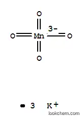 Molecular Structure of 12142-41-5 (manganese tripotassium tetraoxide)