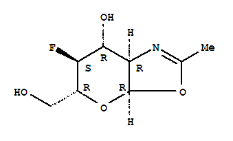 2-METHYL-(3,6-DI-O-ACETYL-1,2,4-TRIDEOXY-4-FLUOROGLUCOPYRANO)-(2,1-D)-2-OXAZOLINE