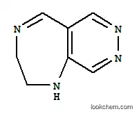 Molecular Structure of 122018-88-6 (pyridazino(4,5-e)-1,4-diazepine)