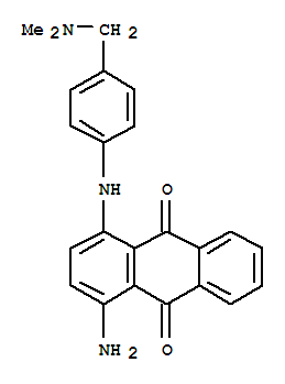 9,10-Anthracenedione,1-amino-4-[[4-[(dimethylamino)methyl]phenyl]amino]-