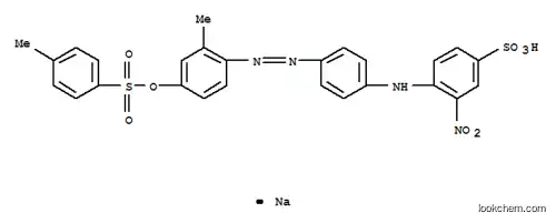 Molecular Structure of 12220-06-3 (Acid Orange 67)