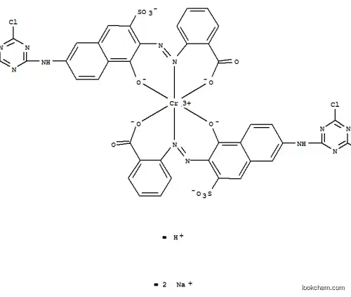 Molecular Structure of 12225-67-1 (REACTIVE BROWN 10)