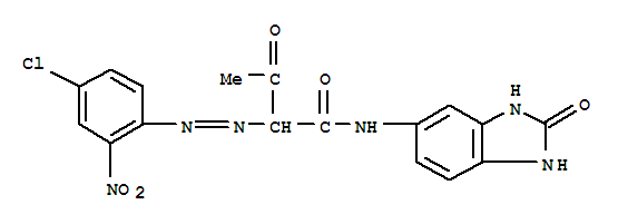 Butanamide,2-[2-(4-chloro-2-nitrophenyl)diazenyl]-N-(2,3-dihydro-2-oxo-1H-benzimidazol-5-yl)-3-oxo-