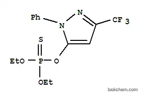 Molecular Structure of 122431-24-7 (O,O-Diethyl O-1-phenyl-3-trifluoro methylpyrazol-5-ylphosphorothioate)