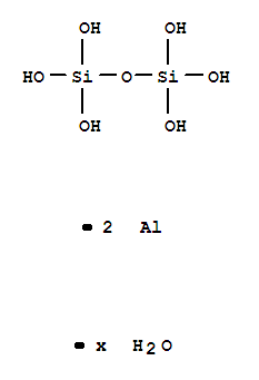 Halloysite(Al2(Si2O7).xH2O)