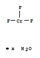 Molecular Structure of 123333-98-2 (Chromium fluoride(CrF3), hydrate (9CI))