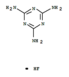 Molecular Structure of 123334-03-2 (1,3,5-Triazine-2,4,6-triamine,hydrofluoride (1:1))