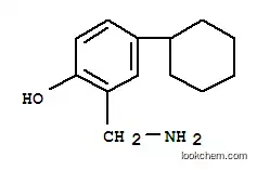Molecular Structure of 123774-75-4 (1-hydroxy-2-aminomethyl-4-cyclohexylbenzene)