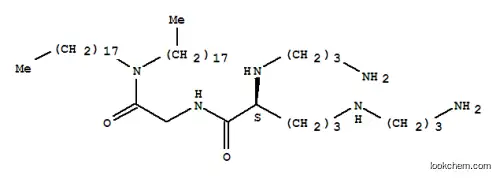 Molecular Structure of 124050-77-7 (dioctadecylamidoglycylspermine)