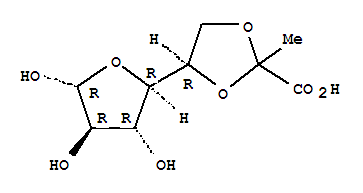 b-D-Galactofuranose,5,6-O-(1-carboxyethylidene)-