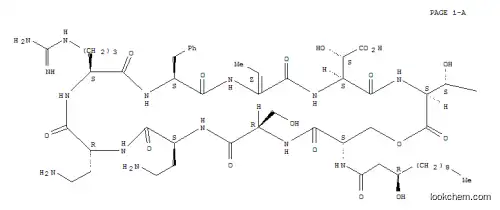Molecular Structure of 124888-22-8 (SYRINGOMYCIN E FROM PSEUDOMONAS SYRINGAE B-301D)