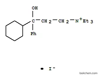 Molecular Structure of 125-99-5 (tridihexethyl iodide)