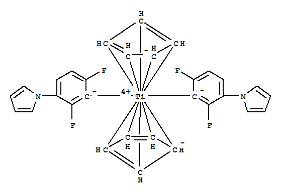 Bis(cyclopenta-1,3-diene)bis(1-(2,4-difluorophenyl)-3H-pyrrol-3-yl)titanium