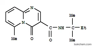 4H-Pyrido(1,2-a)pyrimidine-3-carboxamide, N-(1,1-dimethylpropyl)-6-methyl-4-oxo-