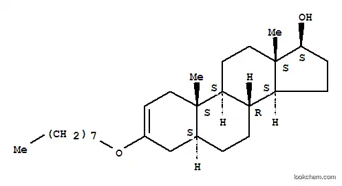 Molecular Structure of 1252-02-4 (Dihydrotestosterone n-octyl enol ether)