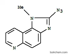 Molecular Structure of 125372-28-3 (2-Azido-1-methylimidazo-(4,5-f)quinoline)