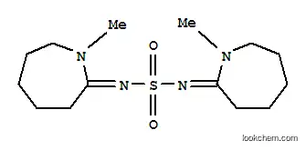 Molecular Structure of 126826-77-5 (1-methyl-N-[(1-methylazepan-2-ylidene)amino]sulfonyl-azepan-2-imine)