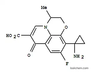 Molecular Structure of 127045-37-8 (PAZUFLOXACIN)