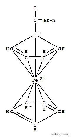 Molecular Structure of 1271-94-9 (Butyrylferrocene)