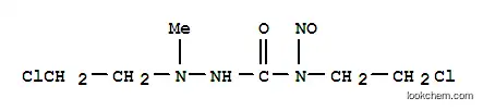 Molecular Structure of 127158-46-7 (1-methyl-1-(2-chloroethyl)-4-nitroso-4-(2-chloroethyl)semicarbazide)