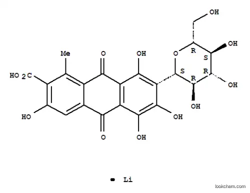 Molecular Structure of 12772-56-4 (LITHIUMCARMINE)