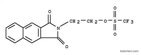 Molecular Structure of 128651-50-3 (2-(2,3-NAPHTHALIMINO)ETHYL TRIFLUOROMETHANESULFONATE)
