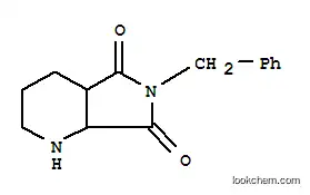 Molecular Structure of 128740-13-6 (6-BENZYL-5,7-DIOXO-OCTAHYDROPYRROLO[3,4-B] PYRIDINE)