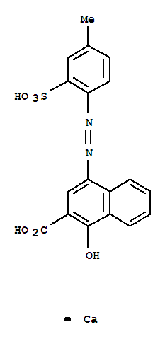 2-Naphthalenecarboxylicacid, 1-hydroxy-4-[2-(4-methyl-2-sulfophenyl)diazenyl]-, calcium salt (1:1)